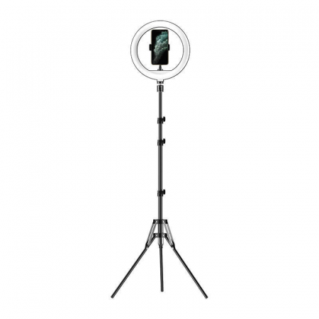 Ringlight 10 inch Apexel cu trepied extensibil [0]