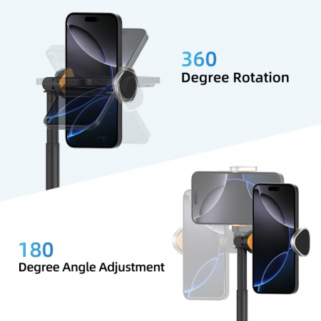 Selfie stick Tech-Protect L09s wireless cu trepied [4]