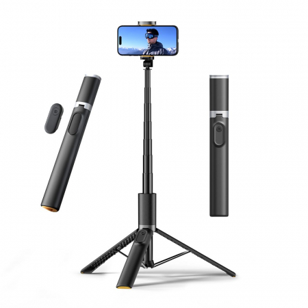 Selfie stick wireless cu trepied si telecomanda Tech-Protect L08S [1]