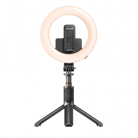 Selfie Stick - Selfiestick Yesido SF12 cu telecomanda si ring light