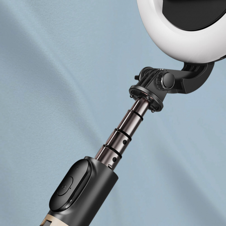 Selfiestick Yesido SF12 cu telecomanda si ring light [7]