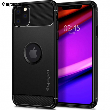 Huse - Husa Spigen Rugged Armor Iphone 11 Pro Max