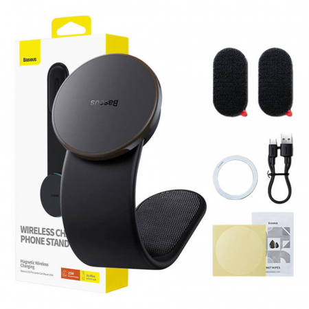Suport Auto Magnetic Baseus cu MagSafe – Încărcare și Stabilitate pentru iPhone și Alte Dispozitive [1]