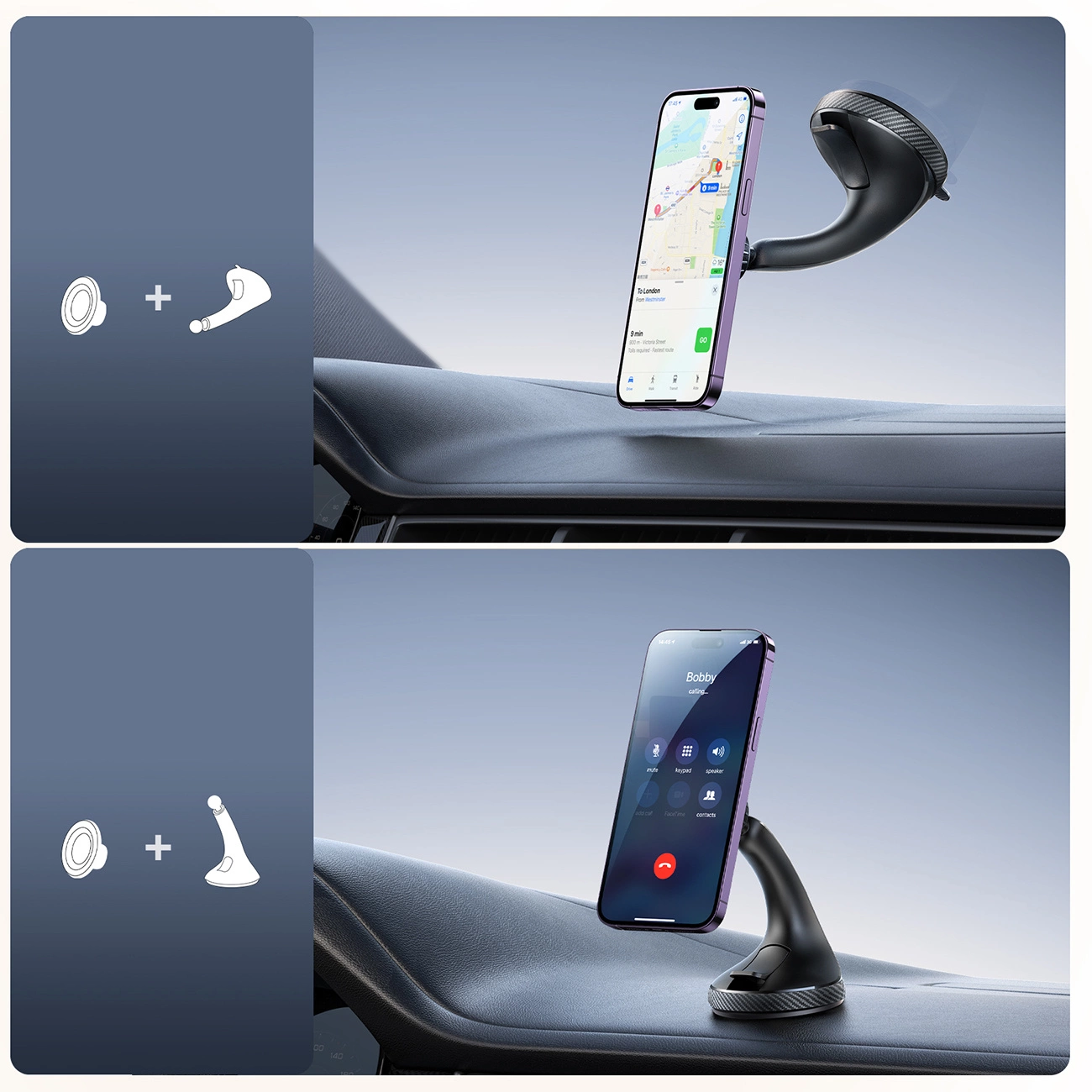 Suport auto Joyroom JR-ZS406 ventuza [6]