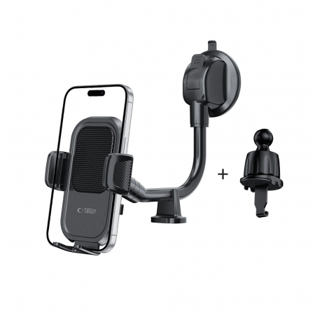 Suport de telefon - Suport auto Tech-Protect V8 ventuza / grila