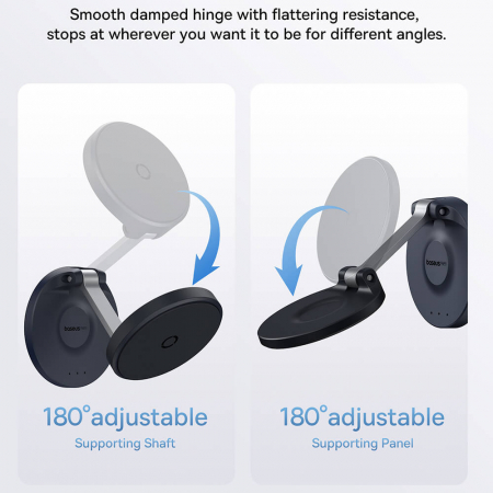 Suport birou Baseus MagPro negru magsafe [3]