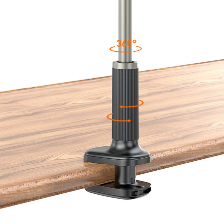 Suport birou pentru telefon, tableta 10.5 inch Hoco PH47 negru [3]