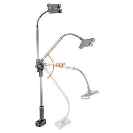 Suport birou pentru telefon, tableta 10.5 inch Hoco PH47 negru [5]