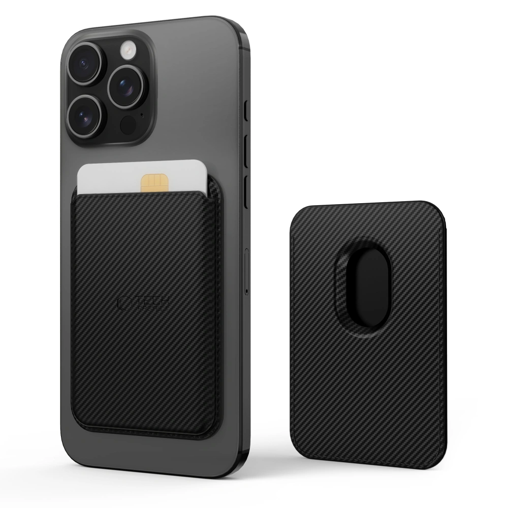 Accesorii diverse - Suport card Tech-Protect magsafe carbon