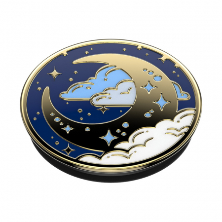 Suport stand adeziv universal Popgrip enamel Fly me to the moon [2]