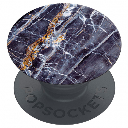 Suport stand adeziv universal Popsockets Basic Gold On Dark Marble [0]
