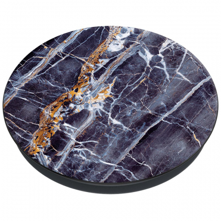 Suport stand adeziv universal Popsockets Basic Gold On Dark Marble [1]