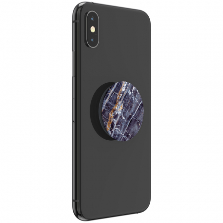 Suport stand adeziv universal Popsockets Basic Gold On Dark Marble [5]