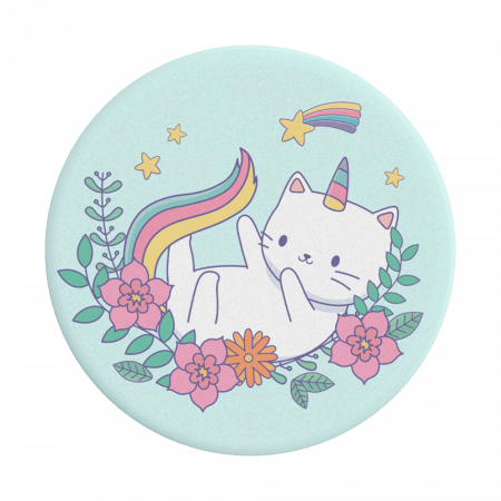 Suport stand adeziv universal Popsockets Rainbowcorn Cat [6]