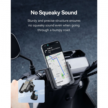 Suport telefon pentru bicicleta Baseus Gotrip [8]