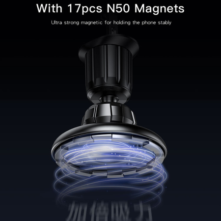Suport telefon Yesido (C156) - Magnetic Grip for Air Vent - Black [5]