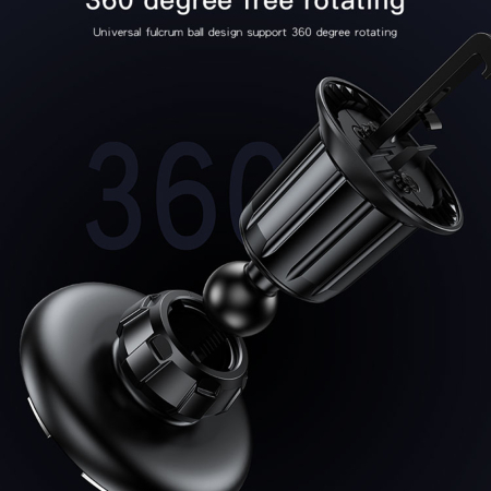 Suport telefon Yesido (C156) - Magnetic Grip for Air Vent - Black [4]