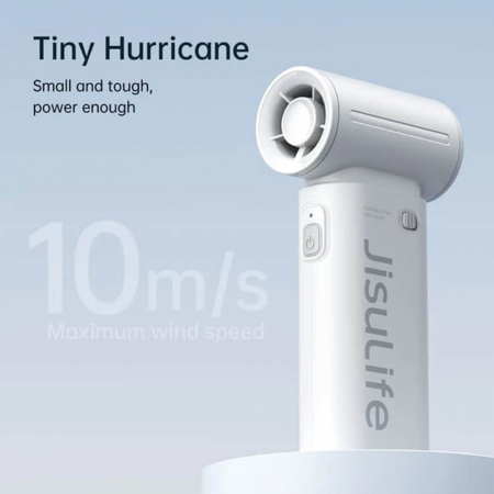 Ventilator JisuLife cu display digital 3600 mAh 5 viteze [7]
