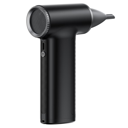 Ventilator portabil Acefast - Portable Fan (YF4) - Highspeed Blower, 199 Levels, 3 Nozzles, 77000rpm, 4000mAh, LED Display, Type-C - Black [6]