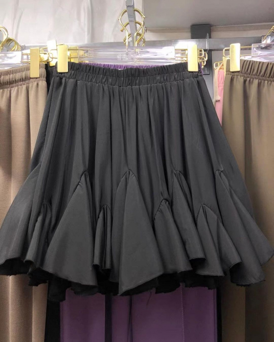 Fusta mini vaporoasa, Neagra [2]