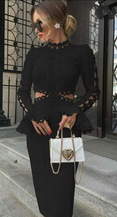 Rochie Midi Charlotte Black [2]