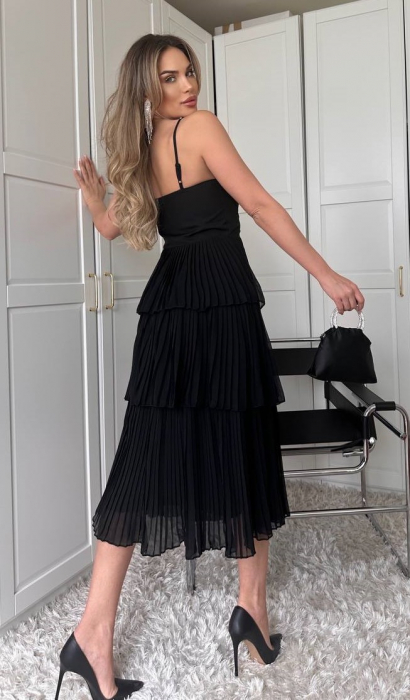 Rochie Midi Evolette Negru [3]