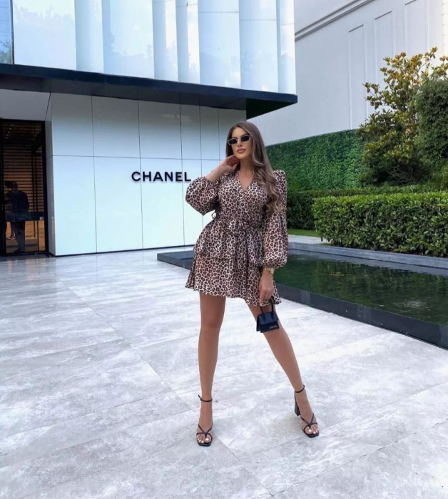 Rochie Mini Animal Print Esther [5]