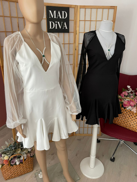 Rochie Mini Neagra Arabella [3]