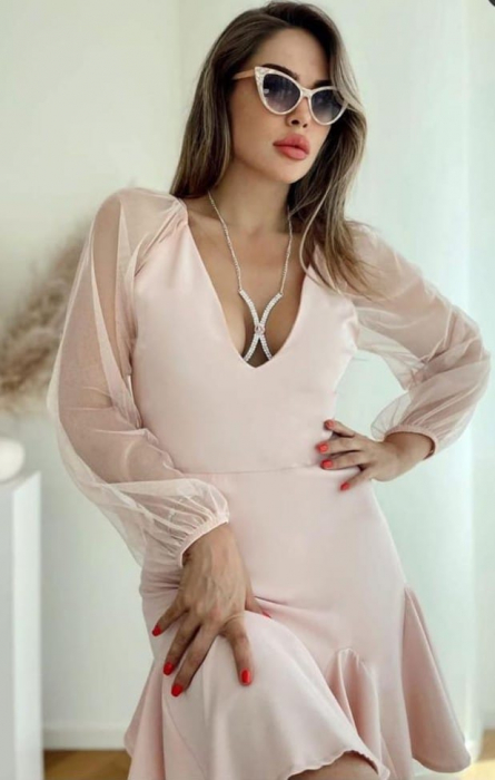 Rochie Mini Roz Arabella [2]
