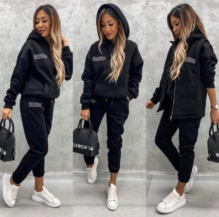 Compleu din 3 Piese Black Martina [3]