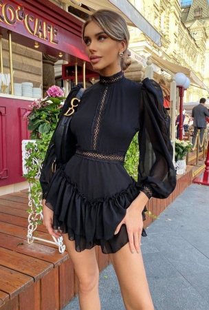 Rochie Mini Black Erica [1]