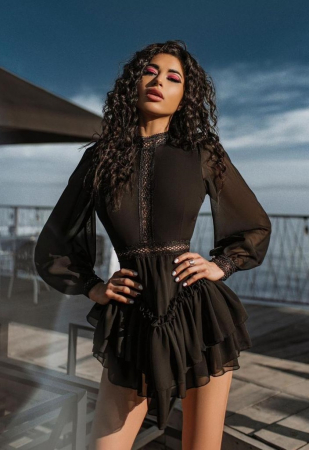 Rochie Mini Black Erica [2]