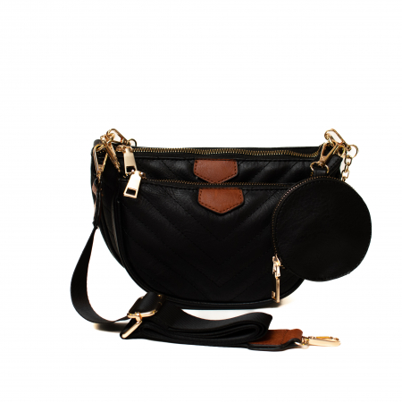 Set 3 Genti din Piele Eco, Negru [3]