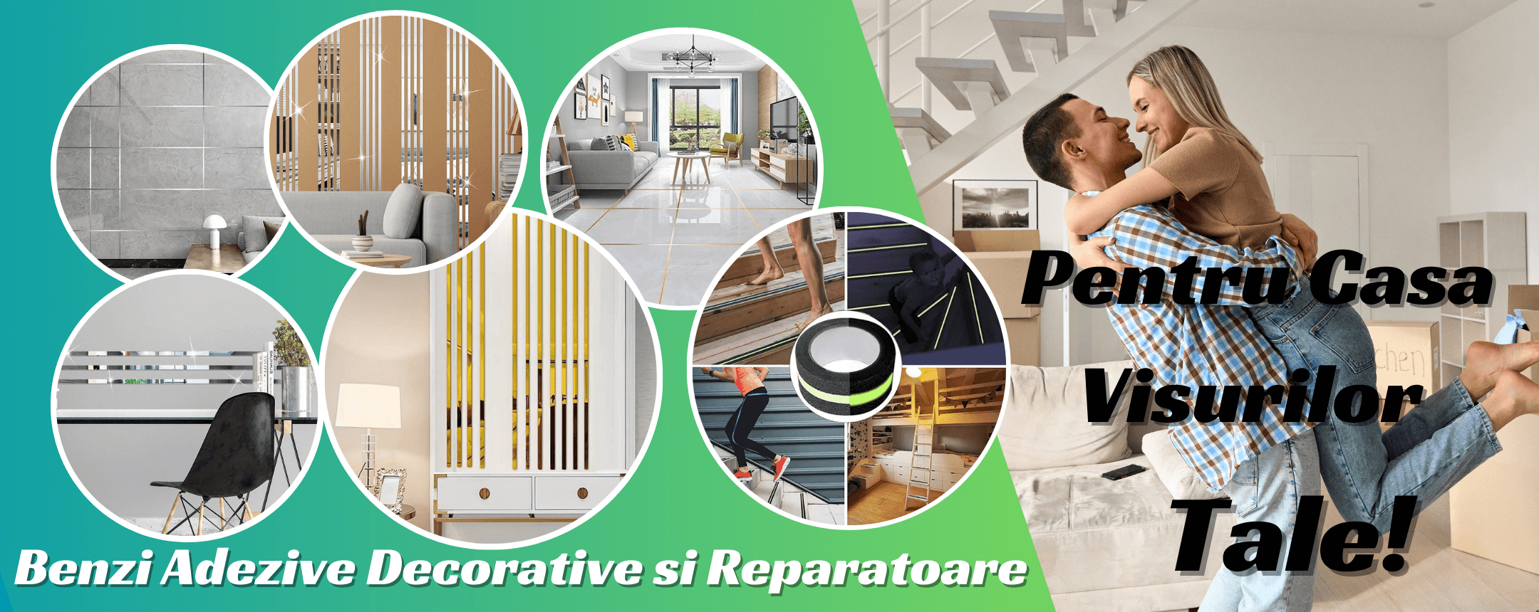 benzi adezive decorative si reparatoare