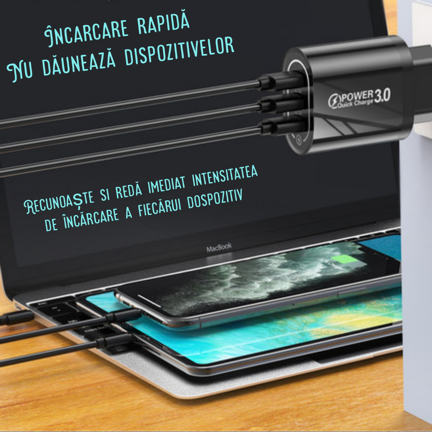 incarcator priza, fast charging