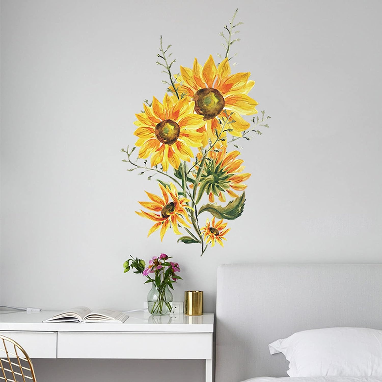 Sticker Decorativ Floarea Soarelui