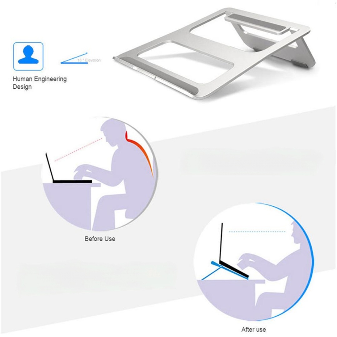 Suport laptop aluminiu