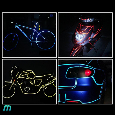 Banda adeziva reflectorizanta albastru Banda reflectorizanta adeziva tip fagure autocolant reflectorizant alastru banda reflectorizanta biciclete banda reflectorizanta haine banda reflectorizanta auto [19]