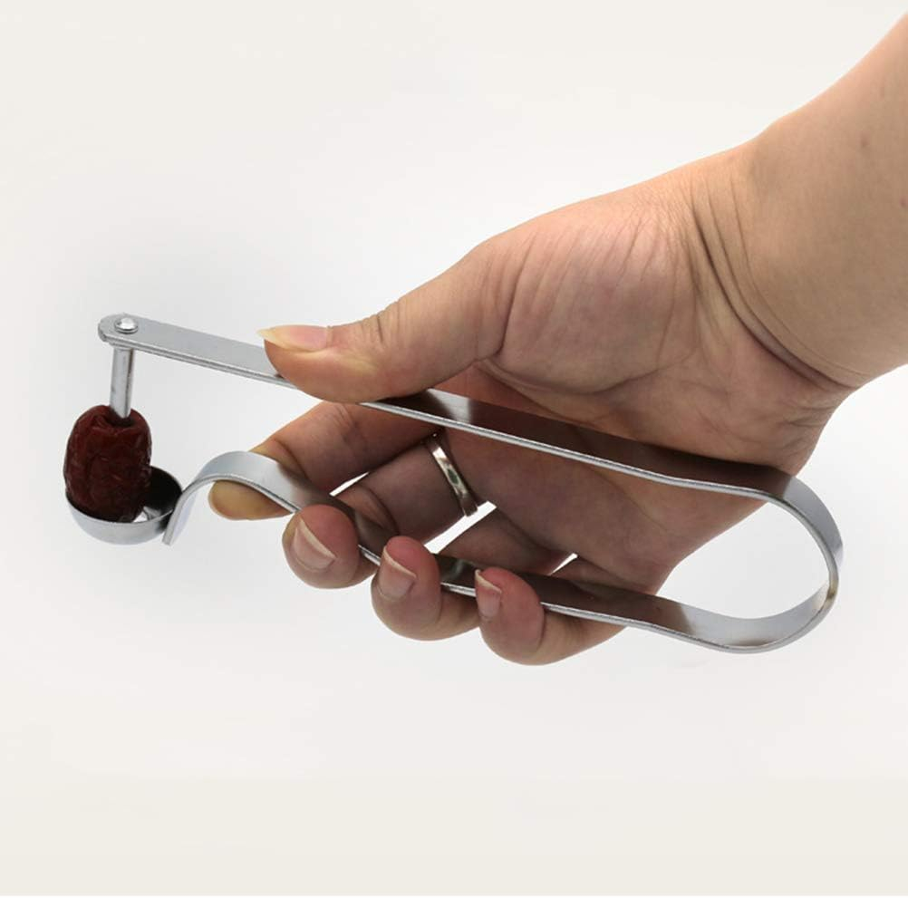Aparat pentru Scos Sâmburi Cireșe, Vișine și Măsline din Inox, Ergonomic, 16 cm – Ușor și Eficient [4]