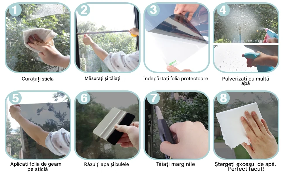 folie geam efect oglinda intimitate gold MaffStuff [15]