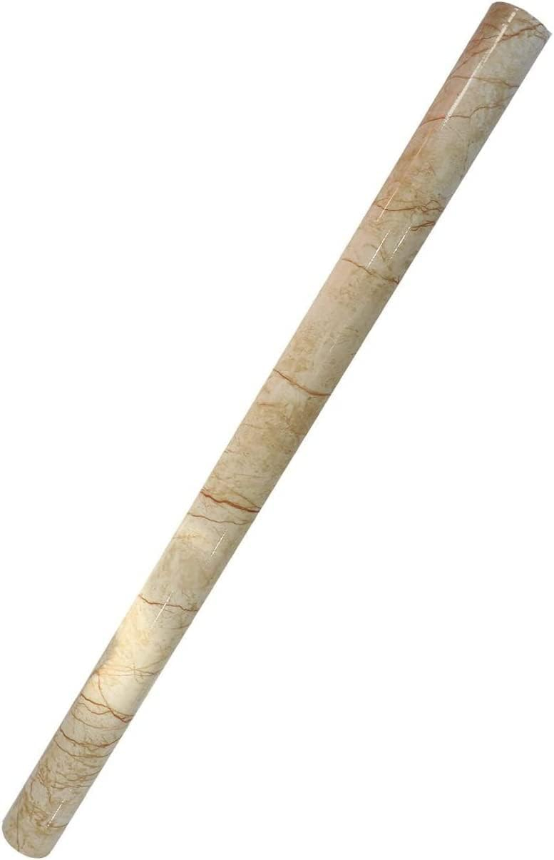 Autocolant mobilă marmură bej – folie autoadezivă decorativă 60x200 cm pentru mobilier și pereți [5]