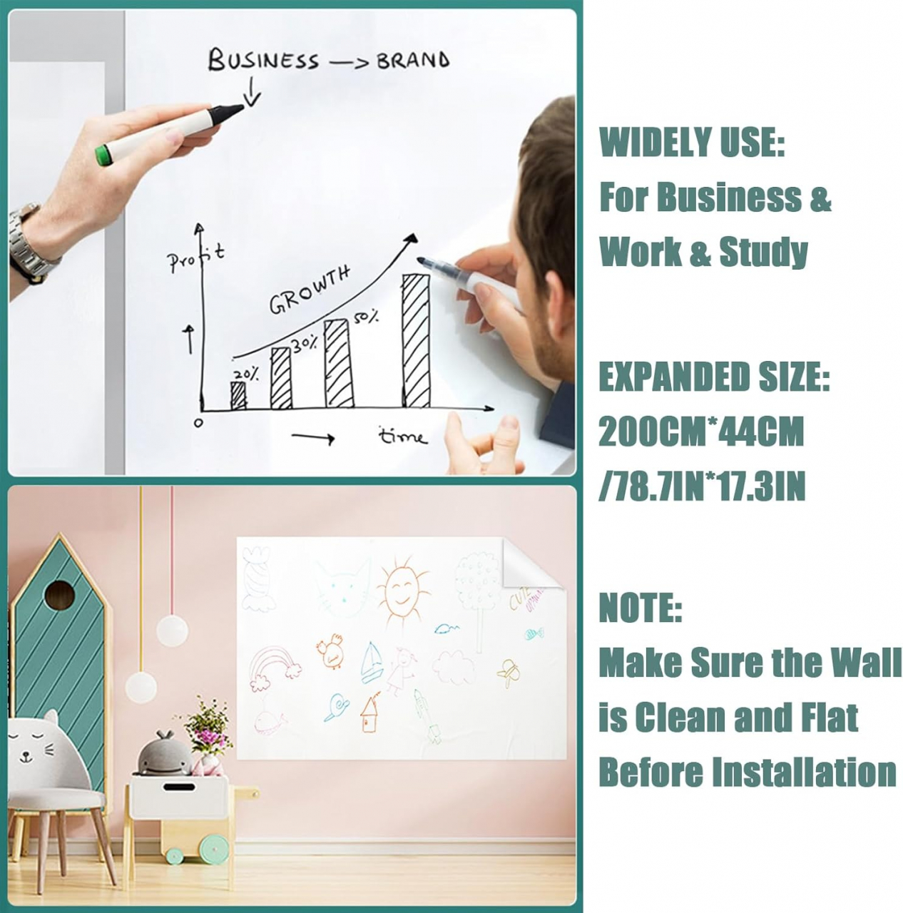 autocolant tablă școlară folie autocolantă whiteboard sticker tablă de scris tablă autocolantă pentru marker folie autoadezivă pentru scris tablă de scris autoadezivă autocolant perete pentru scris folie tablă albă pentru marker sticker educativ pentru perete autocolant școlar pentru scris [15]