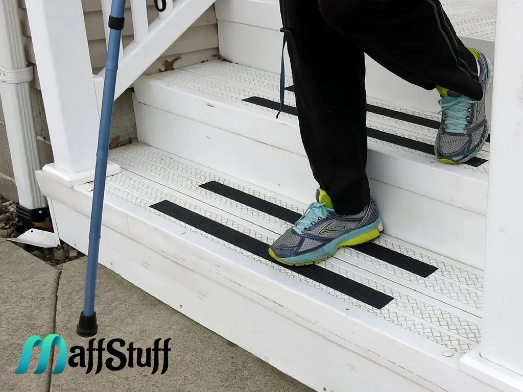 banda antiderapanta autoadeziva abraziva negru MaffStuff [8]