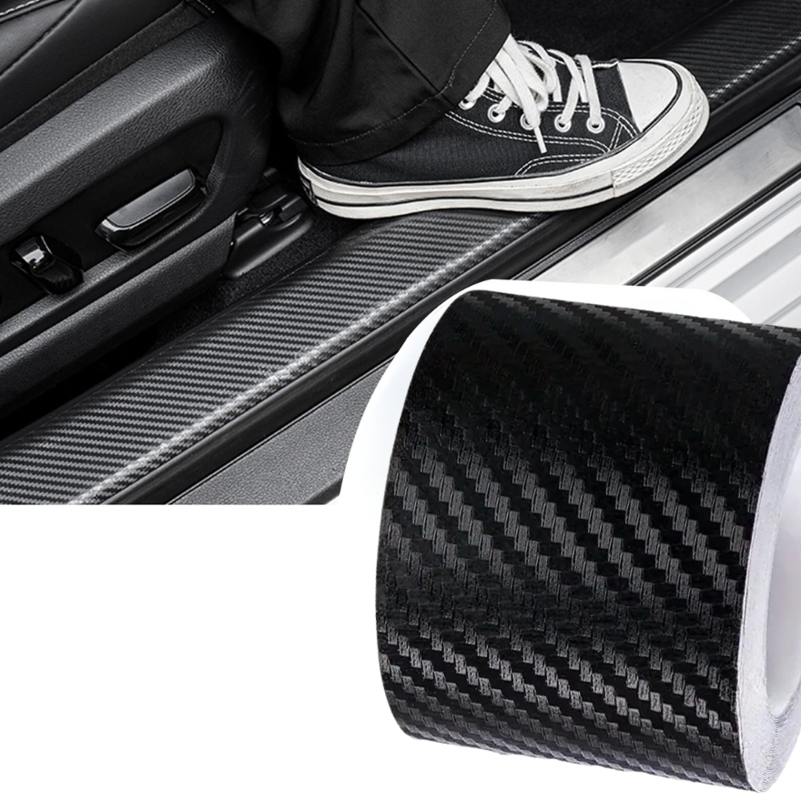 autocolant carbon folie carbon auto Banda Adeziva pentru Tuning Auto Banda Adeziva Carbon banda carbon folie carbon [3]