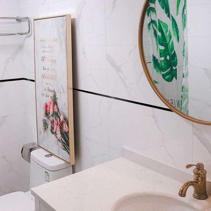 banda adeziva decorativa faianta negru bandă decorativă rosturi bandă decorativă faianță bandă decorativă pentru baie banda adeziva rezistenta la apa bandă pentru rosturi gresie și faianță [19]