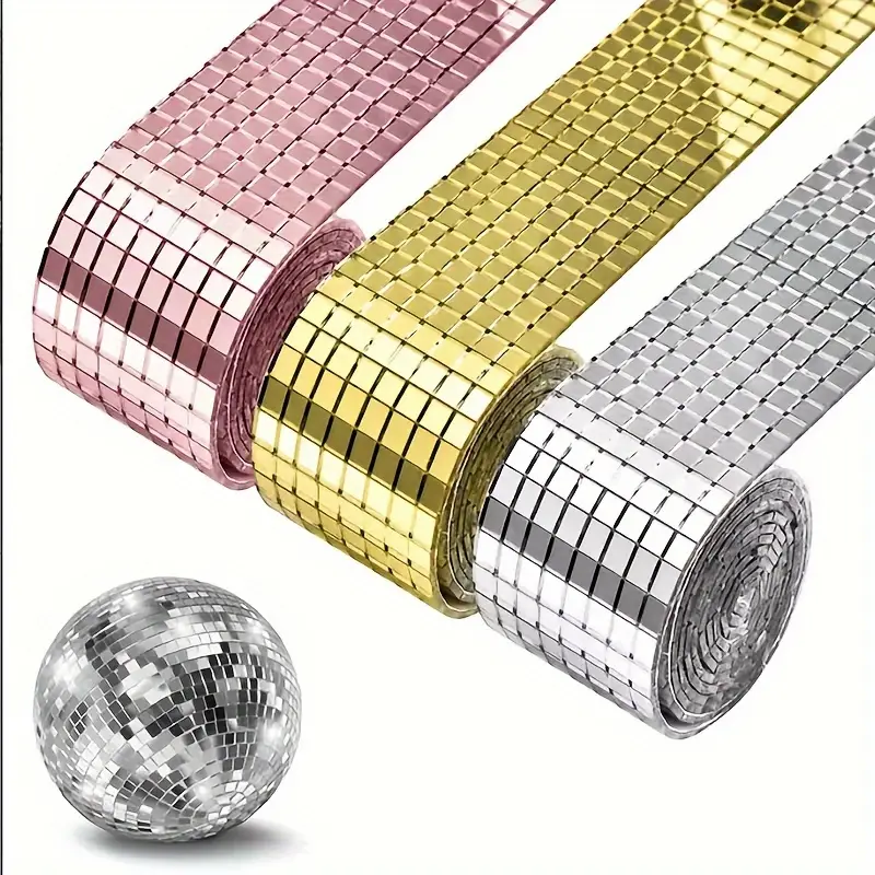 banda oglinda tip mozaic Banda adeziva oglinda  banda adeziva decorativa  benzi oglinzi banda adeziva tip oglinda Banda adeziva oglinda roz Banda decorativa roz Banda adeziva decorativa cu oglinzi decorative [3]
