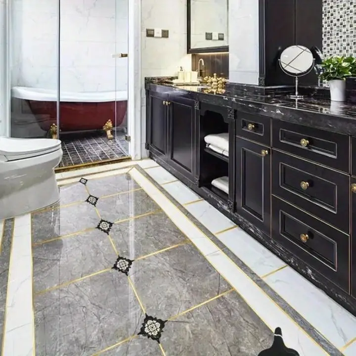 bandă decorativă rosturi bandă decorativă faianță bandă autoadezivă gresie bandă aurie decorativă bandă decorativă pentru baie bandă aurie pentru faianță bandă pentru rosturi gresie și faianță [12]