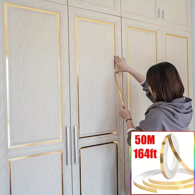 bandă decorativă rosturi bandă decorativă faianță bandă autoadezivă gresie bandă aurie decorativă bandă decorativă pentru baie bandă aurie pentru faianță bandă pentru rosturi gresie și faianță [14]