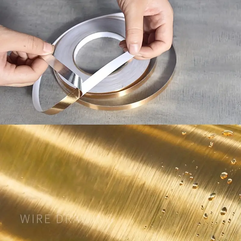 bandă decorativă rosturi bandă decorativă faianță bandă autoadezivă gresie bandă aurie decorativă bandă decorativă pentru baie bandă aurie pentru faianță bandă pentru rosturi gresie și faianță [13]