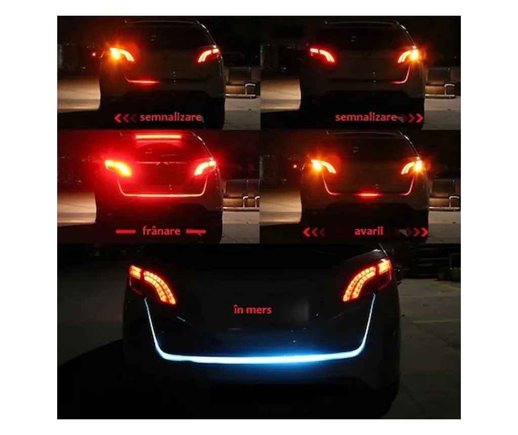 Banda LED Auto Activa – Semnalizare Dinamica 120 cm [21]